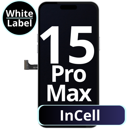 LCD For Iphone 15 Pro Max Incell White Box (Replaceable IC)
