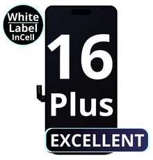 LCD Excellent Screen Assembly For IPhone 16 Plus Incell White Box
