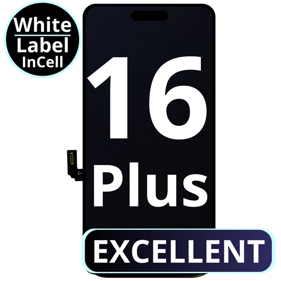LCD Excellent Screen Assembly For IPhone 16 Plus Incell White Box