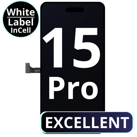 LCD Excellent Screen Assembly For IPhone 15 Pro Incell White Box