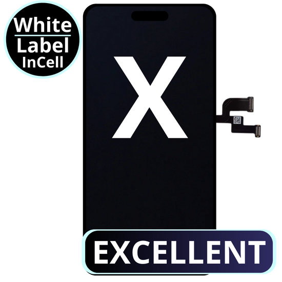 LCD Excellent Screen Assembly For IPhone X Incell White Box