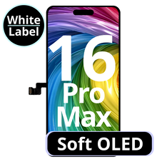 LCD Soft Oled For IPhone 16 Pro Max White Box