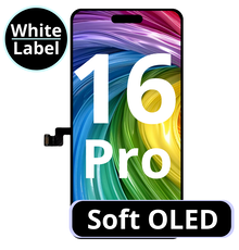 LCD Soft Oled For IPhone 16 Pro White Box (Replaceable IC)