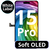 LCD For IPhone 15 Pro Soft Oled White Box
