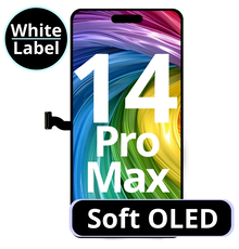 LCD Soft Oled For IPhone 14 Pro Max White Box 120HZ