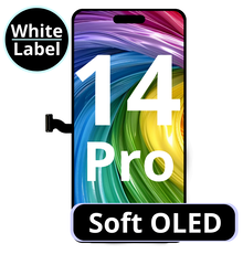 LCD For IPhone 14 Pro Soft Oled 120 HZ  White Box (Replaceable IC)