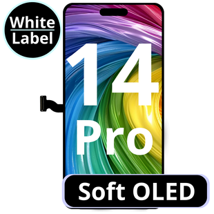 LCD For IPhone 14 Pro Soft Oled 120 HZ  White Box (Replaceable IC)