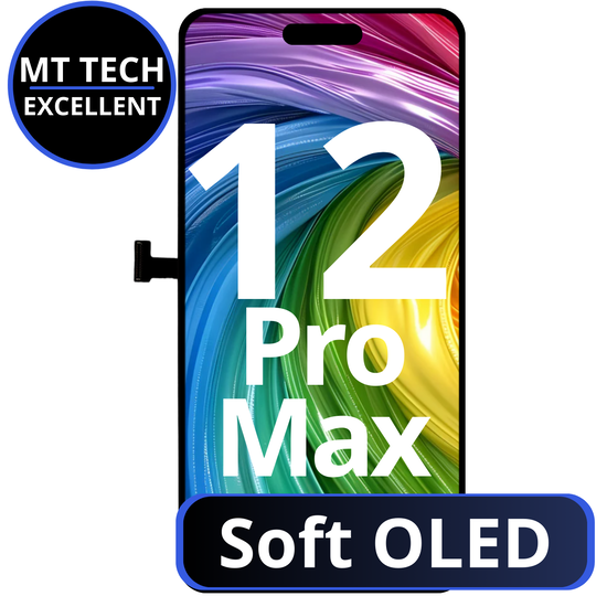 LCD MT Tech For IPhone 12 Pro Max Soft Oled (Replaceable IC)