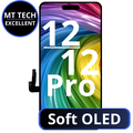 LCD Soft Oled For IPhone 12 / 12 Pro MT Tech (Replaceable IC)