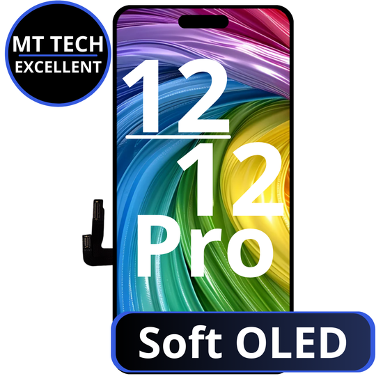 LCD Soft Oled For IPhone 12 / 12 Pro MT Tech (Replaceable IC)