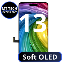 LCD For IPhone 13 Soft Oled MT Tech (Replaceable IC)