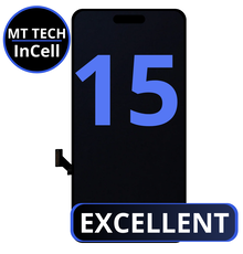 LCD MT Tech Excellent For IPhone 15 Incell (Replaceable IC)