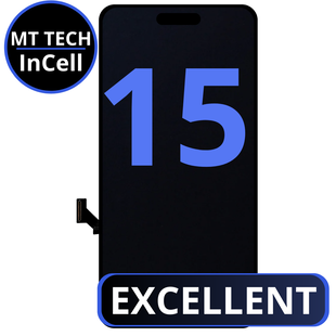 LCD MT Tech Excellent For IPhone 15 Incell (Replaceable IC)