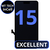 LCD MT Tech Excellent For IPhone 15 Incell (Replaceable IC)