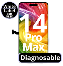 LCD Diagnosable Soft Oled Excellent For IPhone 14 Pro Max White Box