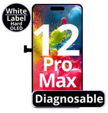 LCD Diagnosable Hard Oled Excellent For IPhone 12 Pro Max White Box