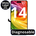 LCD Diagnosable Soft Oled Excellent For IPhone 14  White Box