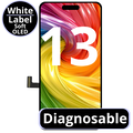LCD Diagnosable Soft Oled Excellent For IPhone 13  White Box
