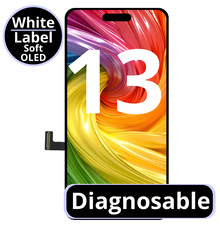LCD Diagnosable Soft Oled Excellent For IPhone 13  White Box