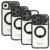 Metal Magnetic kickstand Case For IPhone 17 Pro / 18 Pro