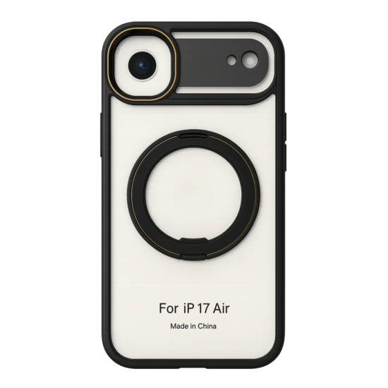 Metal Magnetic kickstand Case For IPhone 17 Pro / 18 Pro