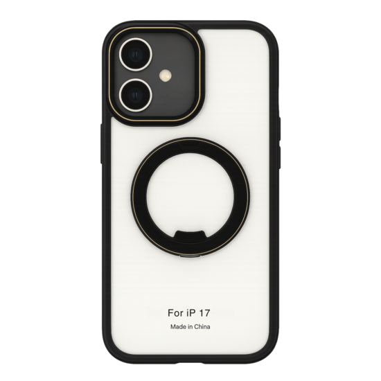 Metal Magnetic kickstand Case For IPhone 17 Pro / 18 Pro