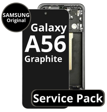 LCD Samsung Galaxy A56 GH82-36829A A566 With Frame Graphite Service Pack Box