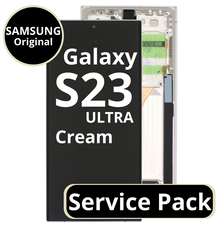 LCD Samsung Galaxy S23 Ultra S918B GH82-30465B Cream Service Pack