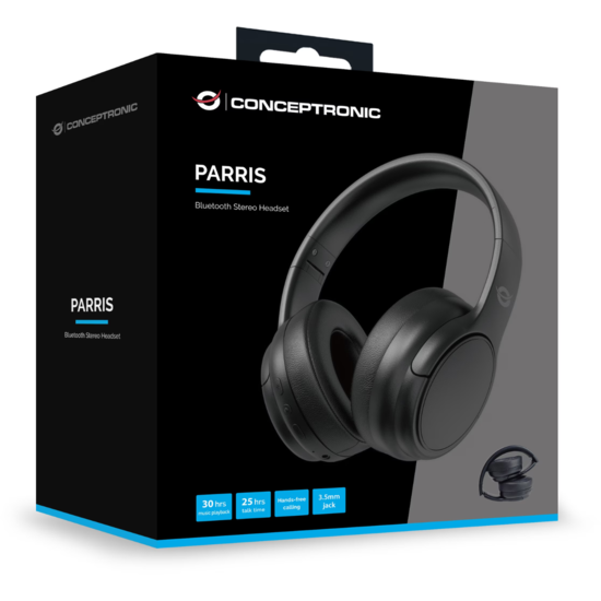 CONCEPTRONIC Headset Wireless Bluetooth 5.4 Dual-Device Parris