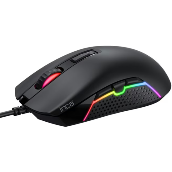 INCA Gaming mouse IMG-GT14 3600 DPI, RGB, 7 Buttons