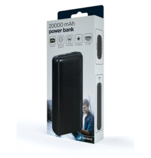 POWERBANK  Gembird 20000 mAh Powerbank PB20-02 2 x USB C / USB A