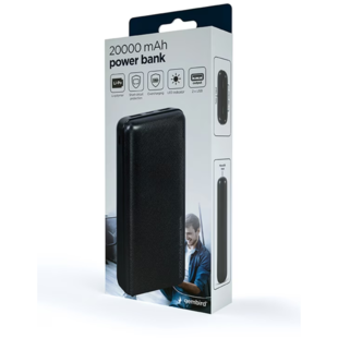 POWERBANK  Gembird 20000 mAh Powerbank PB20-02 2 x USB C / USB A