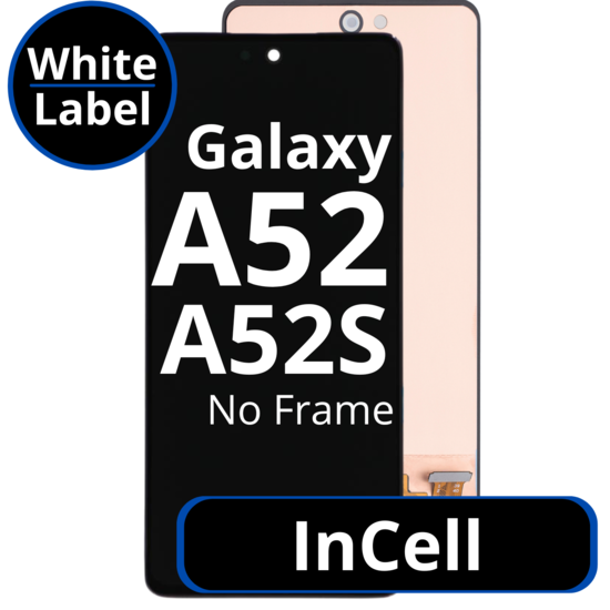 LCD InCell For Galaxy A52 / A52s No Frame Not Original White Box