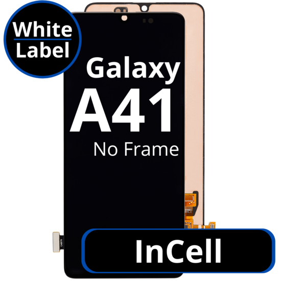 LCD InCell For Galaxy A41 No Frame Not Original White Box