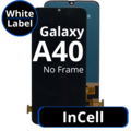 LCD InCell For Galaxy A40 No Frame Not Original White Box
