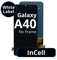 LCD InCell For Galaxy A40 No Frame Not Original White Box