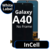 LCD InCell For Galaxy A40 No Frame Not Original White Box