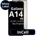 LCD InCell For Galaxy A14 4G A145P / A145R No Frame Not Original White Box