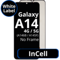 LCD InCell For Galaxy A14 4G / A14 5G A145F / A146B No Frame Not Original White Box