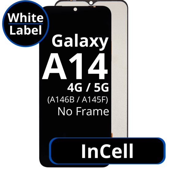 LCD InCell For Galaxy A14 4G / A14 5G A145F / A146B No Frame Not Original White Box