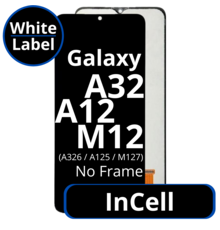 LCD InCell For Galaxy A32 5G / A12 / M12  A326 / A125 / M127 No Frame Not Original White Box