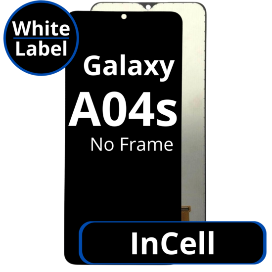 LCD InCell For Galaxy A04s No Frame Not Original White Box