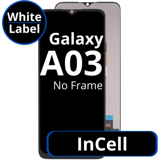LCD InCell For Galaxy A03 No Frame Not Original White Box