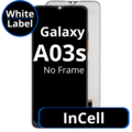 LCD InCell For Galaxy A03s No Frame Not Original White Box