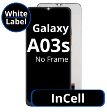 LCD InCell For Galaxy A03s No Frame Not Original White Box