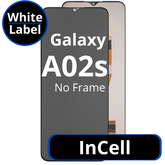 LCD InCell For Galaxy A02s No Frame Not Original White Box