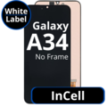 LCD InCell For Galaxy A34 No Frame Not Original White Box