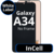 LCD InCell For Galaxy A34 No Frame Not Original White Box