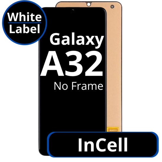 LCD InCell For Galaxy A32 No Frame Not Original White Box