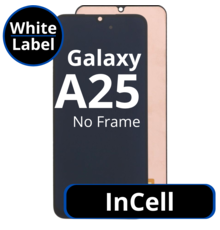 LCD InCell For Galaxy A25 No Frame Not Original White Box